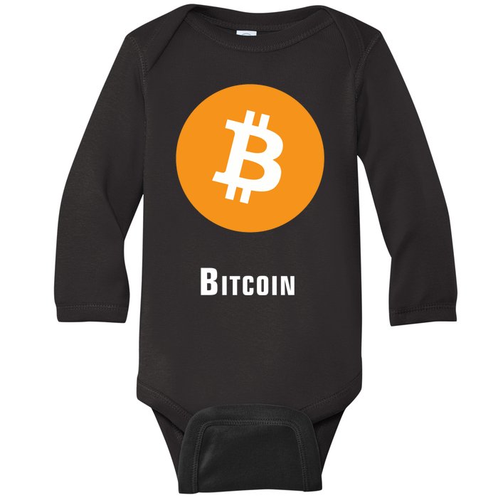 Bitcoin Classic Baby Long Sleeve Bodysuit