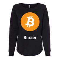 Bitcoin Classic Womens California Wash Sweatshirt