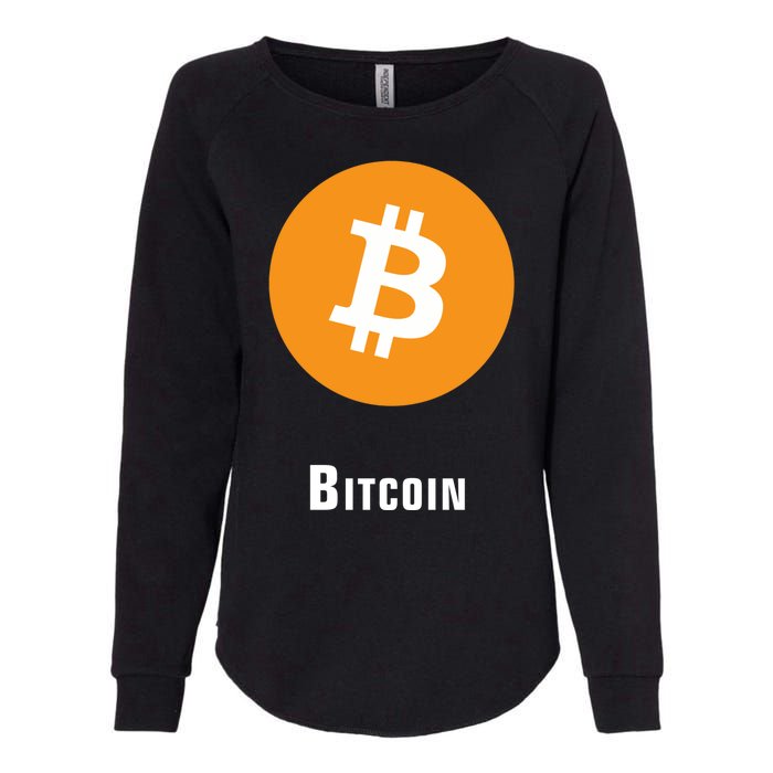 Bitcoin Classic Womens California Wash Sweatshirt