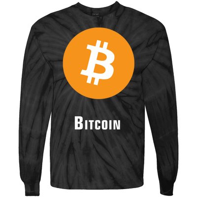 Bitcoin Classic Tie-Dye Long Sleeve Shirt