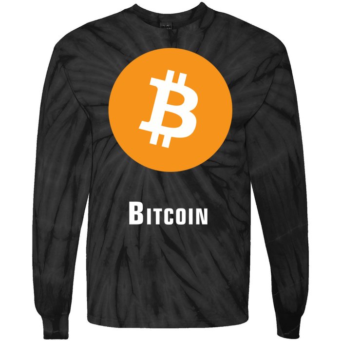 Bitcoin Classic Tie-Dye Long Sleeve Shirt