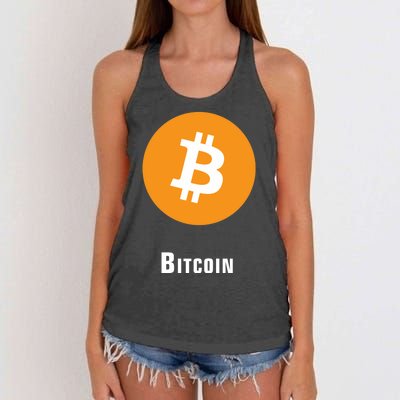 Bitcoin Classic Women's Knotted Racerback Tank