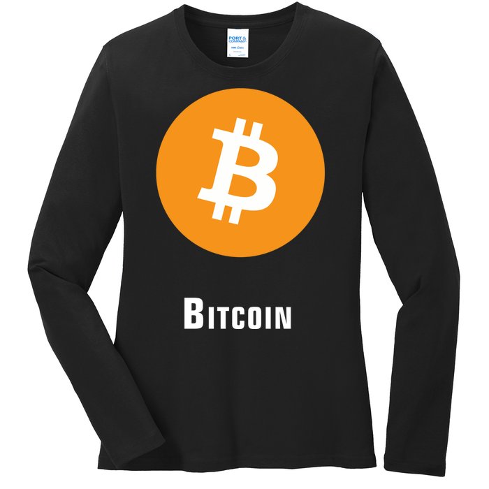 Bitcoin Classic Ladies Long Sleeve Shirt