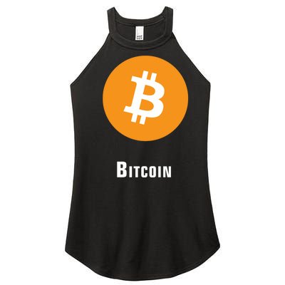 Bitcoin Classic Women's Perfect Tri Rocker Tank