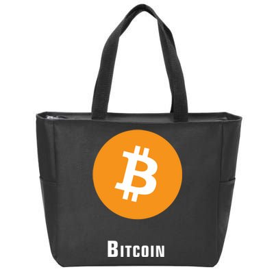 Bitcoin Classic Zip Tote Bag