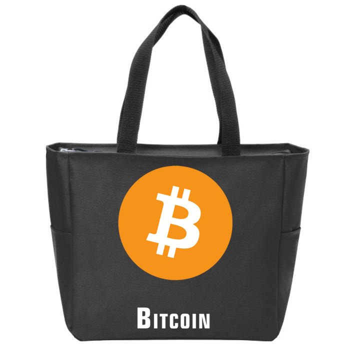 Bitcoin Classic Zip Tote Bag