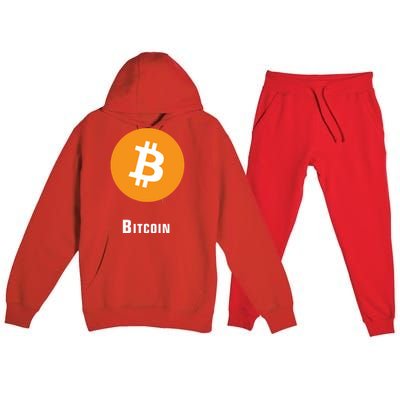 Bitcoin Classic Premium Hooded Sweatsuit Set