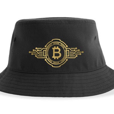 Bitcoin Crypto Coin Sustainable Bucket Hat