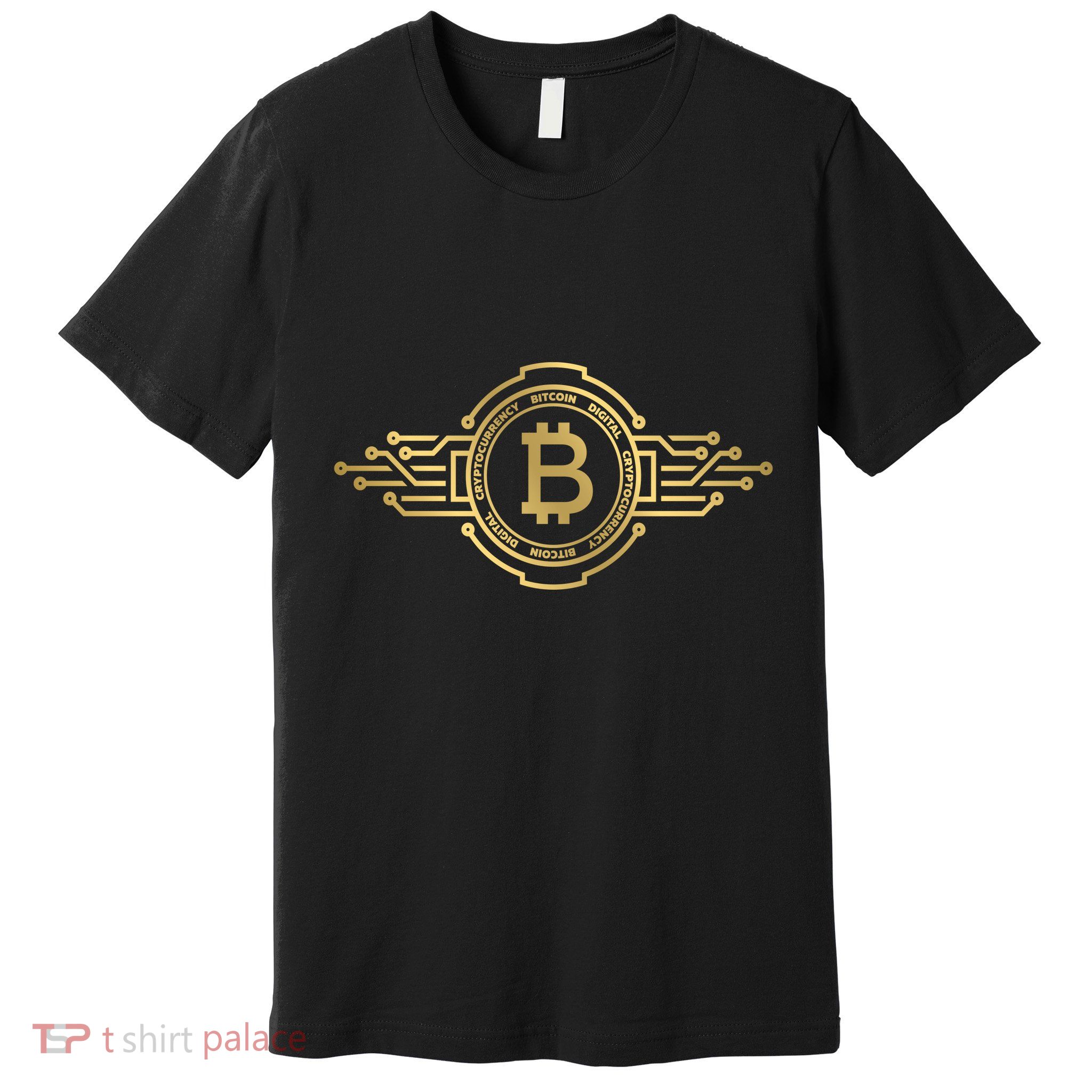 Bitcoin Crypto Coin Premium T-Shirt