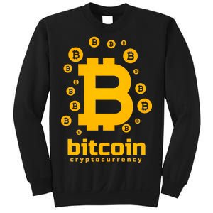 Bitcoin Cryptocurrency Logo Sweatshirt