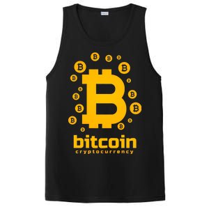 Bitcoin Cryptocurrency Logo PosiCharge Competitor Tank