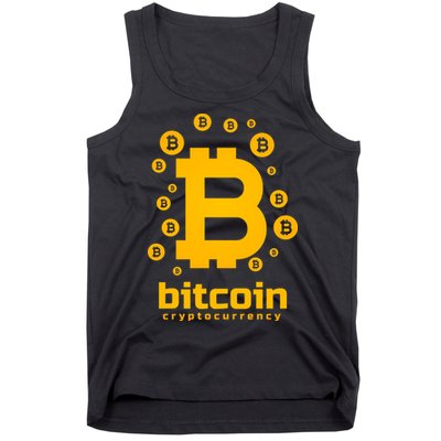 Bitcoin Cryptocurrency Logo Tank Top