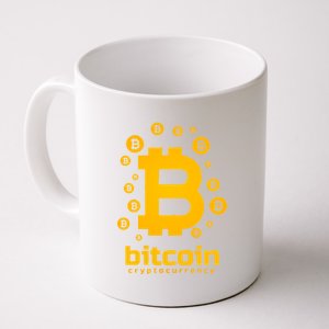 Bitcoin Cryptocurrency Logo Coffee Mug