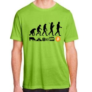 Bitcoin Evolution Adult ChromaSoft Performance T-Shirt