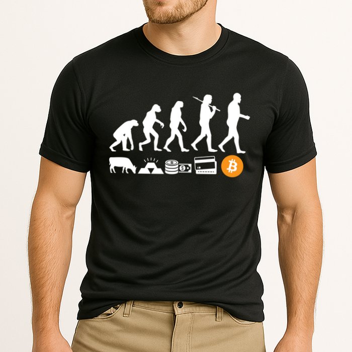 Bitcoin Evolution Performance Shirt