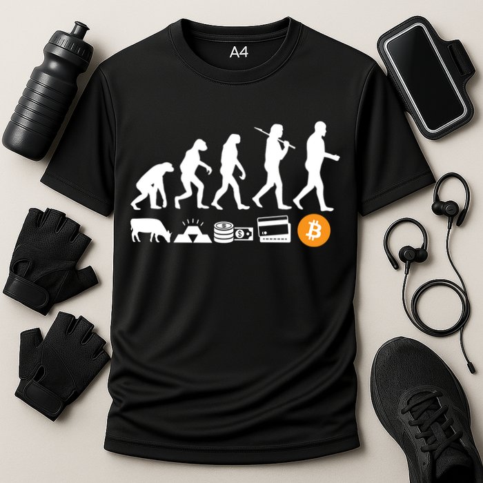 Bitcoin Evolution Performance Shirt