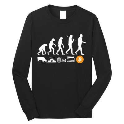 Bitcoin Evolution Long Sleeve Shirt