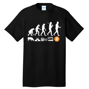 Bitcoin Evolution Tall T-Shirt