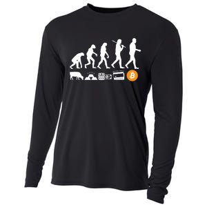 Bitcoin Evolution Cooling Performance Long Sleeve Crew