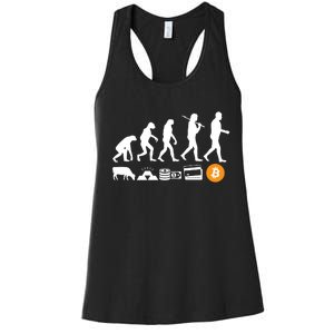 Bitcoin Evolution Women's Racerback Tank