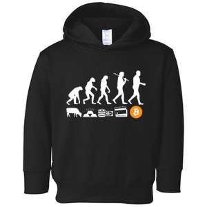 Bitcoin Evolution Toddler Hoodie