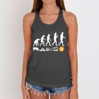 Bitcoin Evolution Women's Knotted Racerback Tank