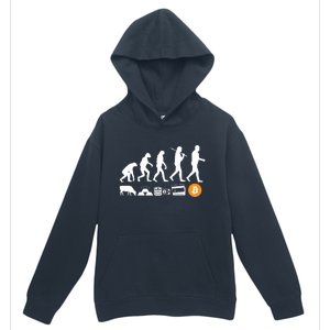 Bitcoin Evolution Urban Pullover Hoodie