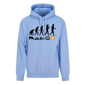 Bitcoin Evolution Unisex Surf Hoodie