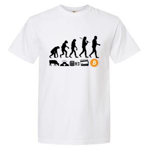 Bitcoin Evolution Garment-Dyed Heavyweight T-Shirt