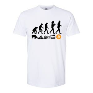 Bitcoin Evolution Softstyle CVC T-Shirt