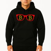Bitcoin Glasses Hoodie