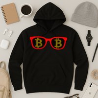 Bitcoin Glasses Hoodie