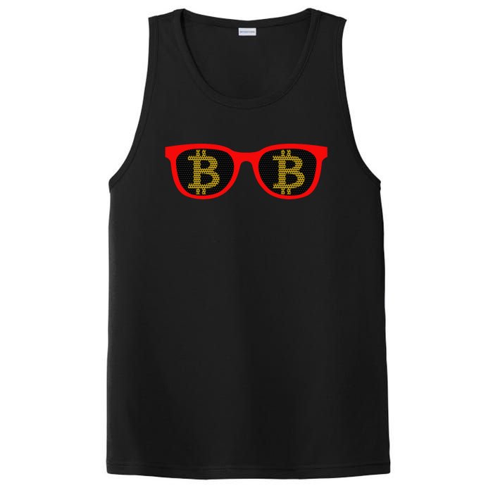 Bitcoin Glasses PosiCharge Competitor Tank