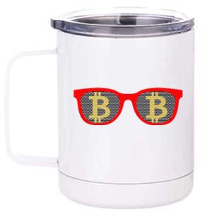 Bitcoin Glasses 12 oz Stainless Steel Tumbler Cup