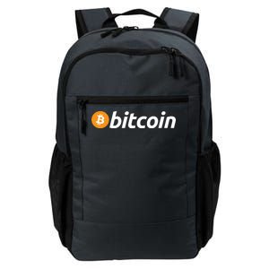 Bitcoin Logo Daily Commute Backpack