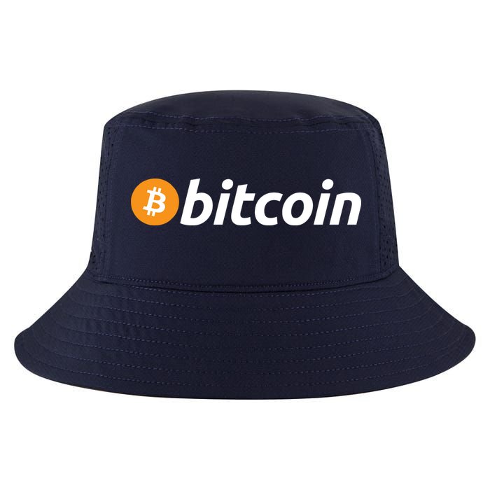 Bitcoin Logo Cool Comfort Performance Bucket Hat