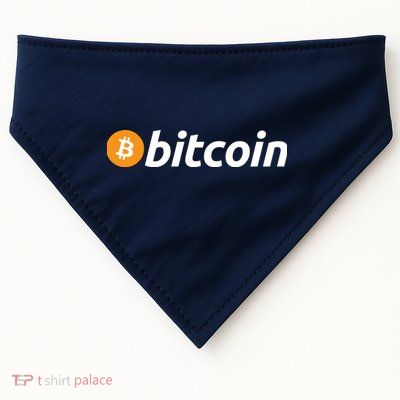 Bitcoin Logo USA-Made Doggie Bandana