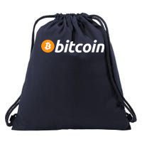 Bitcoin Logo Drawstring Bag