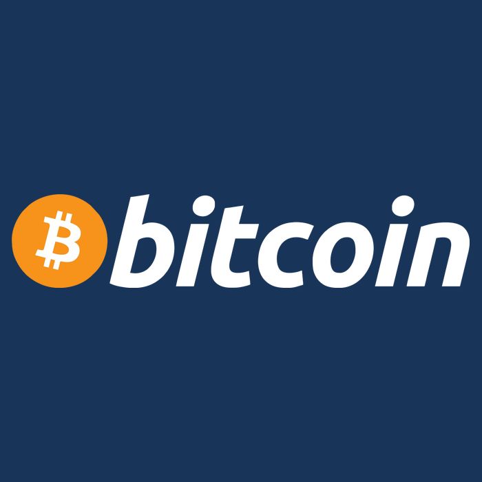 Bitcoin Logo Poster