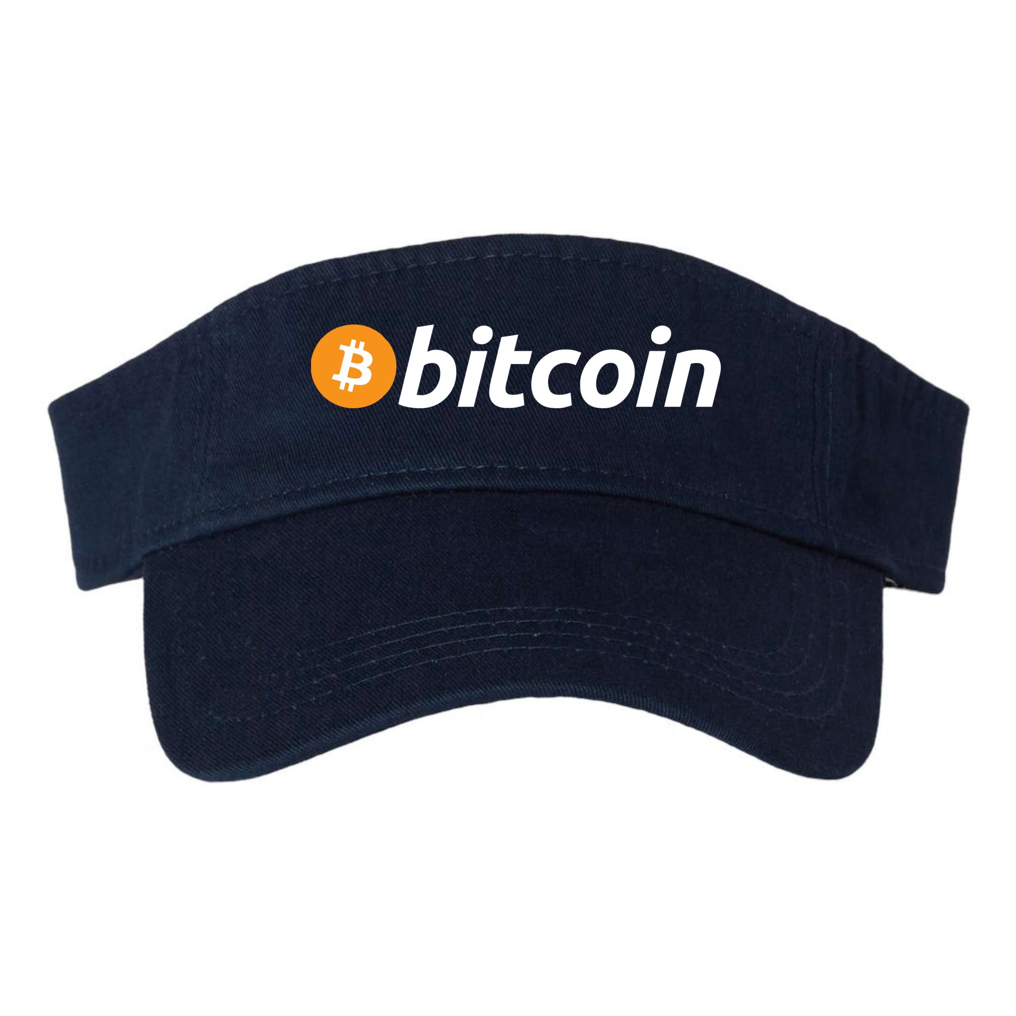 Bitcoin Logo Visor