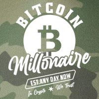 Bitcoin Millionaire In Crypto We Trust Legacy Tie Dye Trucker Hat
