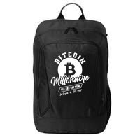 Bitcoin Millionaire In Crypto We Trust City Backpack