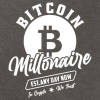 Bitcoin Millionaire In Crypto We Trust Cotton Canvas Backpack