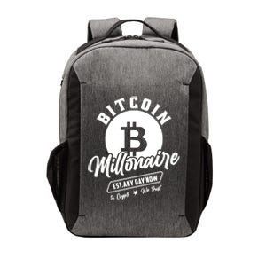 Bitcoin Millionaire In Crypto We Trust Vector Backpack