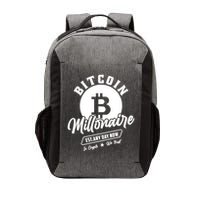 Bitcoin Millionaire In Crypto We Trust Vector Backpack