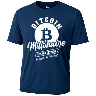 Bitcoin Millionaire In Crypto We Trust Performance Shirt