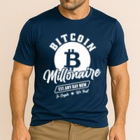 Bitcoin Millionaire In Crypto We Trust Performance Shirt