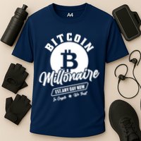 Bitcoin Millionaire In Crypto We Trust Performance Shirt