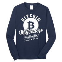 Bitcoin Millionaire In Crypto We Trust Long Sleeve Shirt