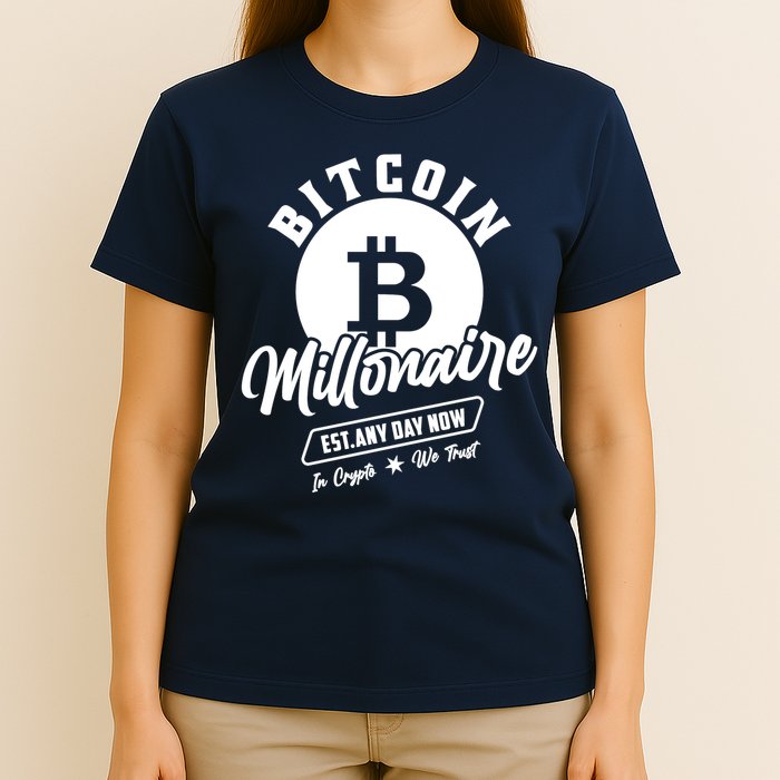Bitcoin Millionaire In Crypto We Trust T-Shirt